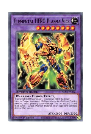 Elemental HERO Plasma Vice - SGX1-ENA26 - Common