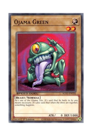 Ojama Green - SGX1-ENC02 - Common