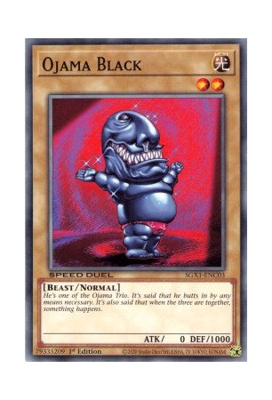 Ojama Black - SGX1-ENC03 - Common