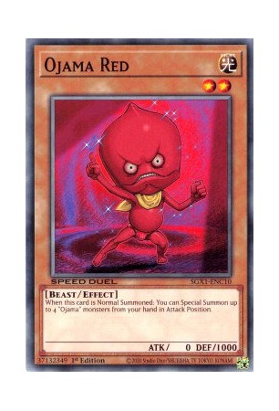 Ojama Red - SGX1-ENC10 - Common