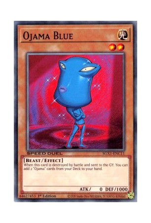 Ojama Blue - SGX1-ENC11 - Common