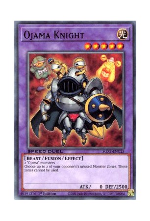 Ojama Knight - SGX1-ENC23 - Common