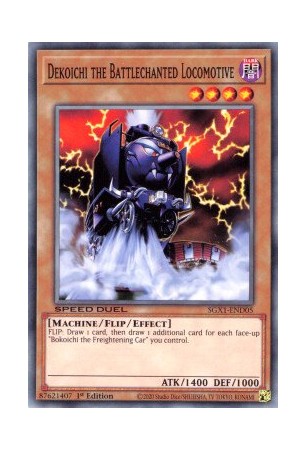 Dekoichi the Battlechanted Locomotive - SGX1-END05 - Secret Rare