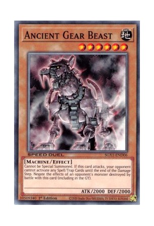 Ancient Gear Beast - SGX1-END06 - Common