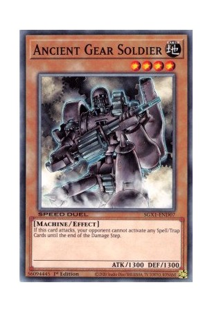 Ancient Gear Soldier - SGX1-END07 - Common