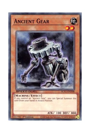 Ancient Gear - SGX1-END08 - Common