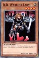 D.D. Warrior Lady - SGX1-ENE04 - Secret Rare