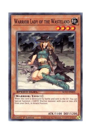 Warrior Lady of the Wasteland - SGX1-ENE05 - Common