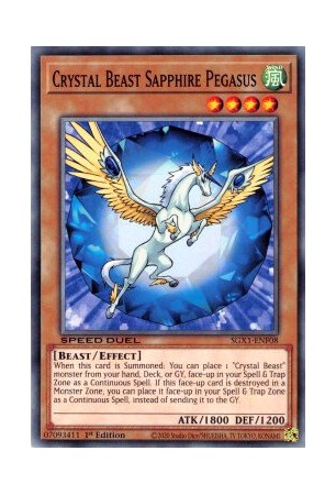 Crystal Beast Sapphire Pegasus - SGX1-ENF08 - Common