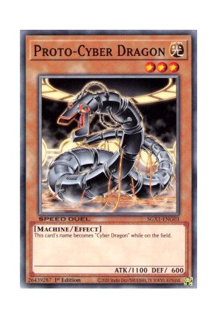 Proto-Cyber Dragon - SGX1-ENG03 - Common