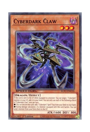 Cyberdark Claw - SGX1-ENG10 - Common