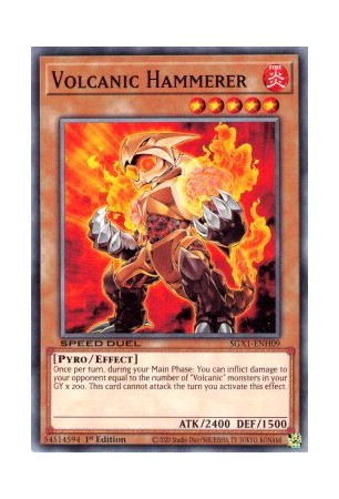 Volcanic Hammerer - SGX1-ENH09 - Common