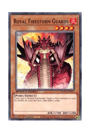 Royal Firestorm Guards - SGX1-ENH11 - Common