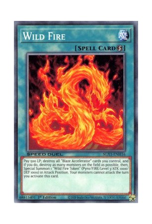 Wild Fire - SGX1-ENH16 - Common