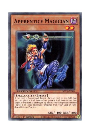 Apprentice Magician - SGX1-ENI05 - Secret Rare