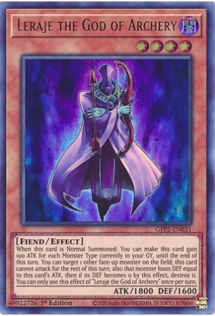 Leraje the God of Archery - GFP2-EN031 - Ultra Rare