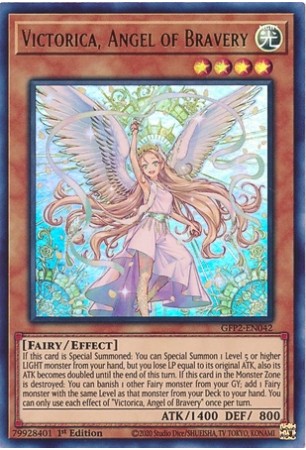 Victorica, Angel of Bravery - GFP2-EN042 - Ultra Rare