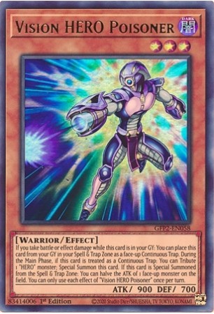 Vision HERO Poisoner - GFP2-EN058 - Ultra Rare