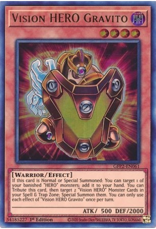 Vision HERO Gravito - GFP2-EN061 - Ultra Rare