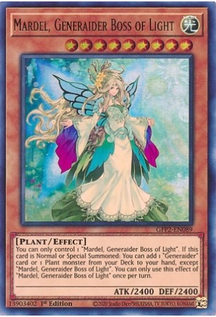 Mardel, Generaider Boss of Light - GFP2-EN089 - Ultra Rare