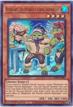 Bluebeard, the Plunder Patroll Shipwright - GFP2-EN093 - Ultra Rare