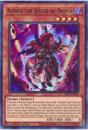 Aluber the Jester of Despia - GFP2-EN097 - Ultra Rare