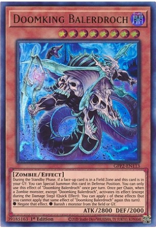 Doomking Balerdroch - GFP2-EN113 - Ultra Rare