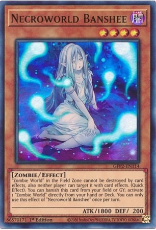 Necroworld Banshee - GFP2-EN114 - Ultra Rare