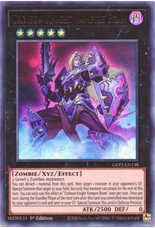 Crimson Knight Vampire Bram - GFP2-EN138 - Ultra Rare