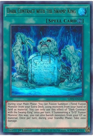 Dark Contract with the Swamp King - GFP2-EN160 - Ultra Rare