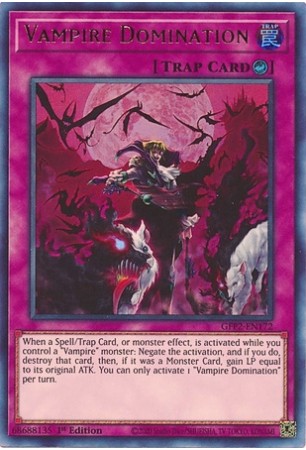 Vampire Domination - GFP2-EN172 - Ultra Rare