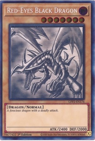 Red-Eyes Black Dragon - GFP2-EN176 - Ghost Rare