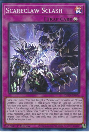 Scareclaw Sclash - DIFO-EN074 - Super Rare