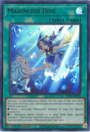 Marincess Dive - LED9-EN035 - Ultra Rare