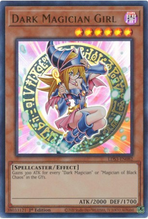 Dark Magician Girl - LDS3-EN082 - Ultra Rare