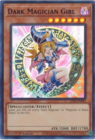 Dark Magician Girl (Blue) - LDS3-EN082 - Ultra Rare