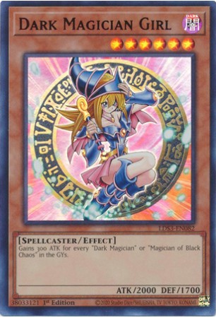 Dark Magician Girl (Red) - LDS3-EN082 - Ultra Rare