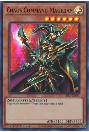 Chaos Command Magician (Red) - LDS3-EN083 - Ultra Rare