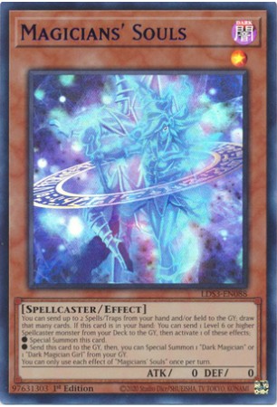 Magicians' Souls (Blue) - LDS3-EN088 - Ultra Rare