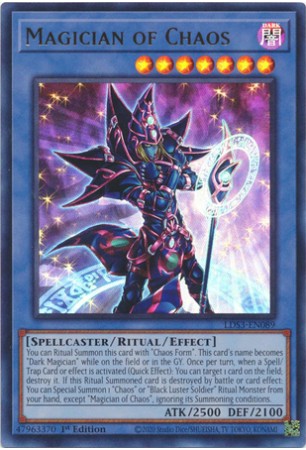 Magician of Chaos - LDS3-EN089 - Ultra Rare