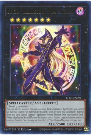 Ebon Illusion Magician - LDS3-EN091 - Ultra Rare