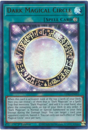 Dark Magical Circle - LDS3-EN093 - Ultra Rare