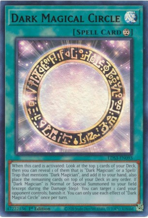 Dark Magical Circle (Red) - LDS3-EN093 - Ultra Rare