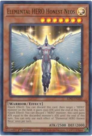 Elemental HERO Honest Neos - LDS3-EN102 - Ultra Rare