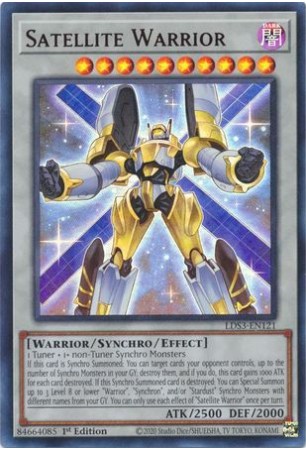 Satellite Warrior (Red) - LDS3-EN121 - Ultra Rare