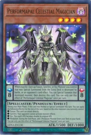 Performapal Celestial Magician - LDS3-EN130 - Ultra Rare