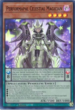 Performapal Celestial Magician (Red) - LDS3-EN130 - Ultra Rare