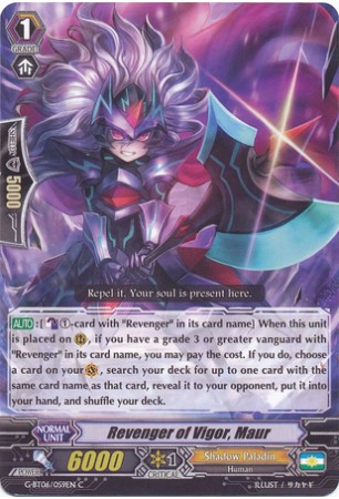 Revenger of Vigor, Maur - G-BT06/059EN - C