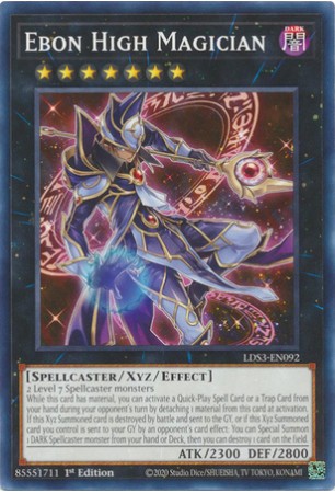 Ebon High Magician - LDS3-EN092 - Common