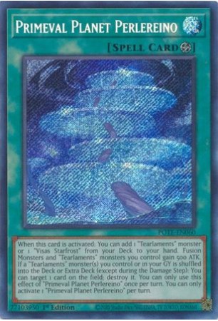 Primeval Planet Perlereino - POTE-EN060 - Secret Rare